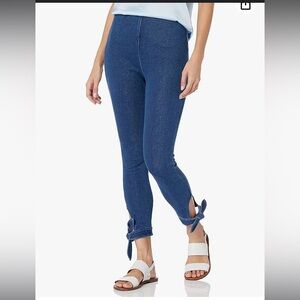 Lysse Cropped tied Ankle Jeggings size small
